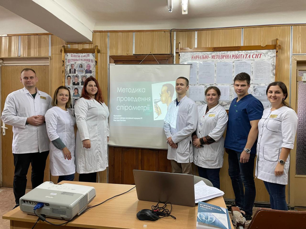 Чергове тематичне засідання СНГ: «Методика проведення спірометріі».