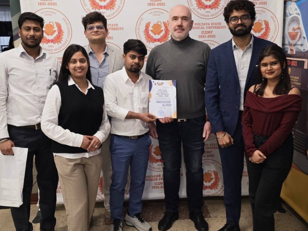 Блискучий здобуток у скарбничку студентської наукової групи кафедри внутрішньої медицини №1