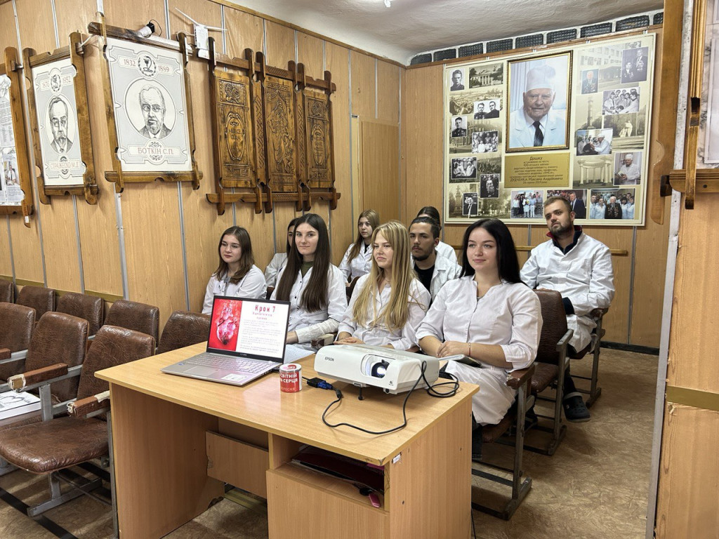 Виховна година на кафедрі Внутрішньої медицини №1