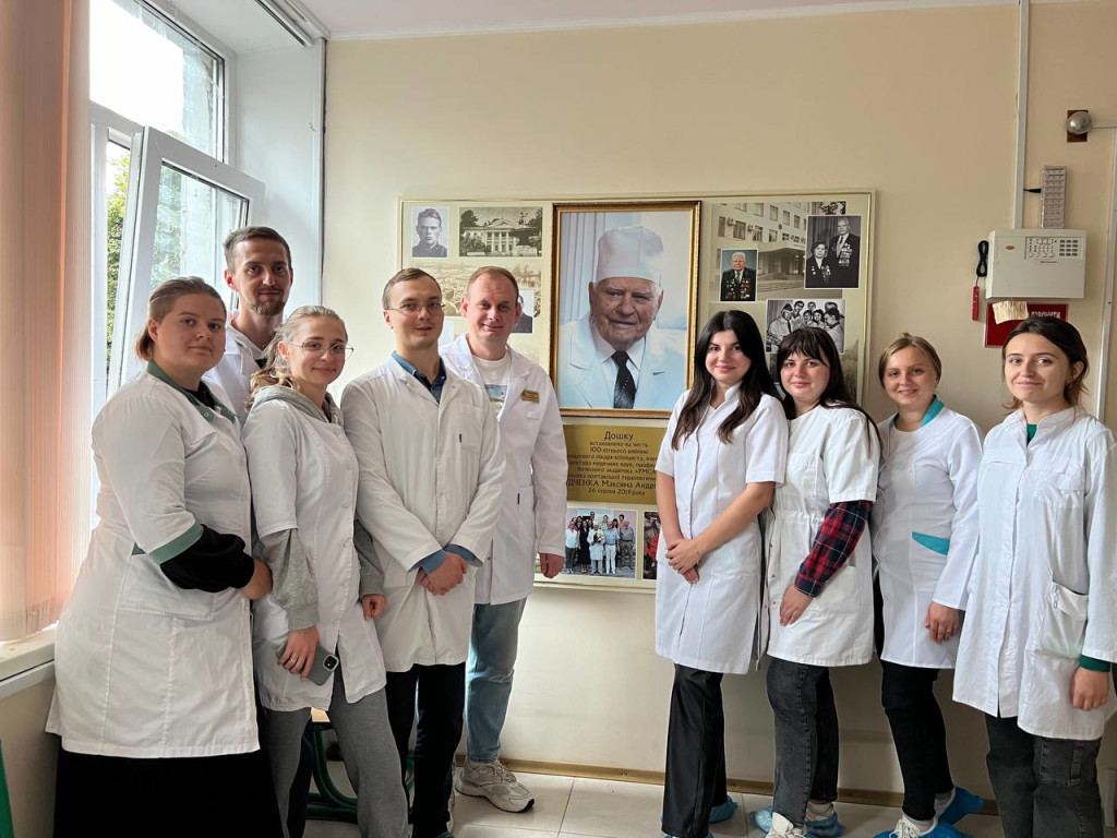 Вшанування памяті засновника кафедри