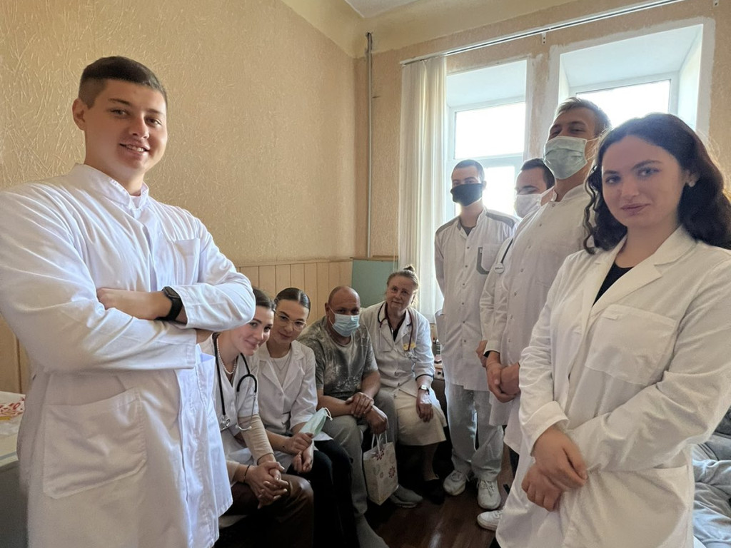 Зустріч з капітаном ЗСУ, який знаходиться на медичній реабілітації